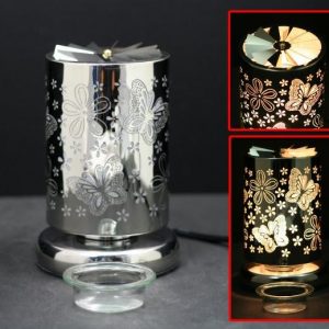 [Ace Annison] Lampe Diffuseur Silver Butterfly Carrousel J1963