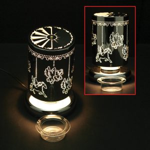 [Ace Annison] Lampe Diffuseur Silver 3 Piglets J1967