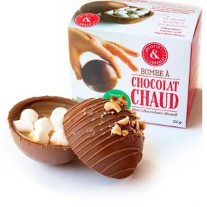 [Juliette & Choco] Bombe Á Chocolat Chaud Chocolat Au Lait Et Praliné 75 G