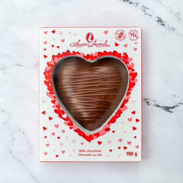 [Laura Secord] Coeur Solide Chocolat Au Lait 190 G