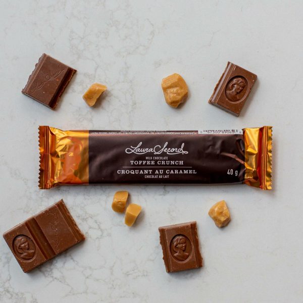 [Laura Secord] Barre Chocolat Croquant Au Caramel 40 G