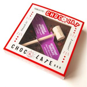 [Juliette & Choco] Grande Tablette Á Casser - Chocolat Noir Et Baies 300 G