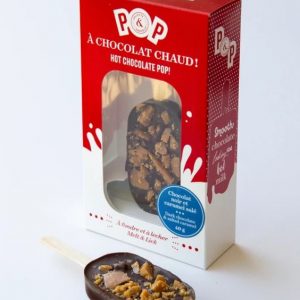 [Juliette & Choco] Pops Chocolat Chaud Chocolat Noir Et Caramel 40 G