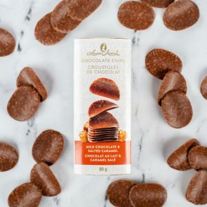 [Laura Secord] Chips Croustillantes Chocolat Au Lait & Caramel Salé 80 G