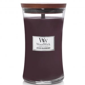 [Woodwick] Bougie Large Spiced Blackberry 610 G