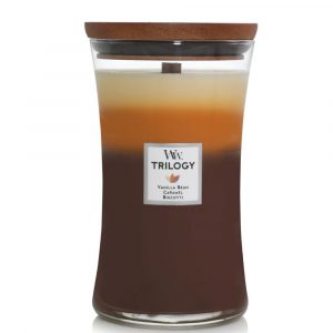[Woodwick] Bougie Trilogie Large Cafe Sweets 610 G