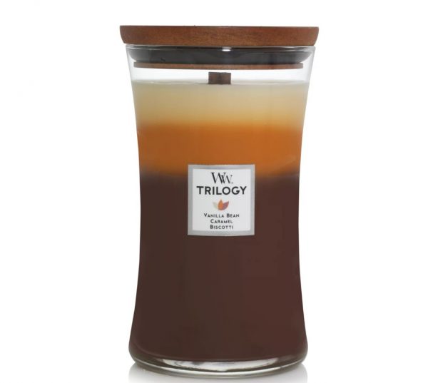 [Woodwick] Bougie Trilogie Large Cafe Sweets 610 G