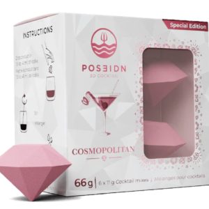 [Poseidn] Mélanges Pour Coktails 3d Cosmopolitan 66 G (pqt 6)