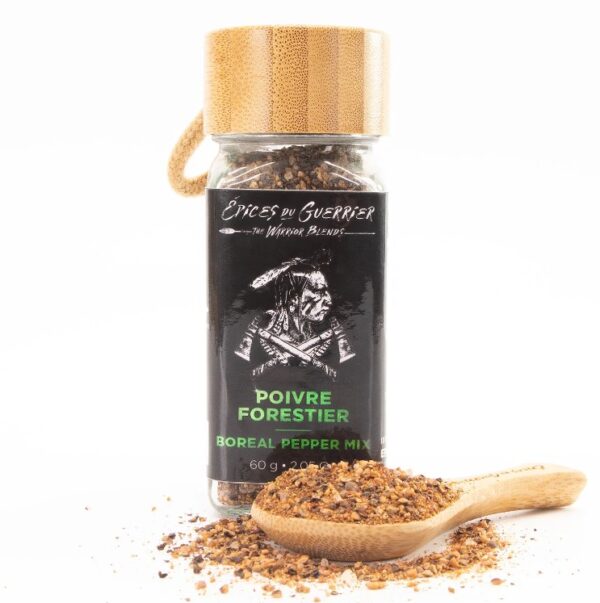 [Épices Guerrier] Poivre Forestier 60 G (pot En Verre)